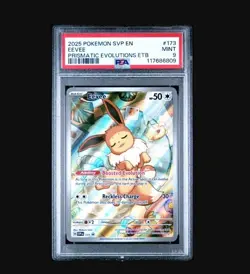 2025 POKEMON SVP EN-SV BLACK STAR PROMO#173 EEVEE PRISMATIC EVOLUTIONS ETB - Image 1
