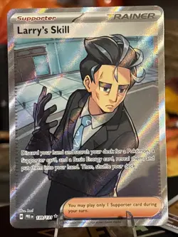 2025 POKEMON PRISMATIC EVOLUTIONS LARRY'S SKILL 139/131 ULTRA RARE - Image 1