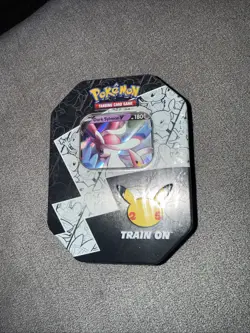 Pokemon TCG Celebrations 25th Anniversary Tin Factory Sealed Dark Sylveon V - Image 1