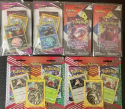 Pokemon Fusion Strike Chilling Reign Lot Of 6 Blister Packs New Factory Sealed - Image 1