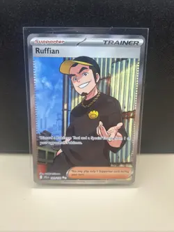 Pokemon Ruffian 181/159 Sv09: Journey Together Holo Trainer Pokemon TCG 2025 - Image 1