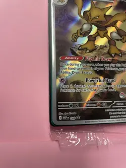 Mega Evolution Pokemon Center Stamped Black Star Promo Alakazam 009 SEALED - Image 5