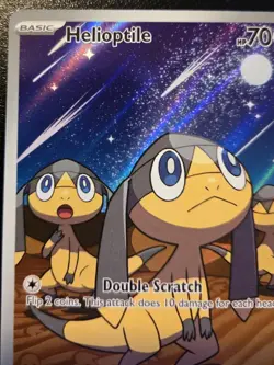 Helioptile 143/132 Illustration Rare Mega Evolution Pokemon TCG - Image 2