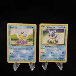 Charmander Squirtle Charmeleon Wartortle Base Unlimited Pokemon LP-MP 🔥 💦 - Image 4
