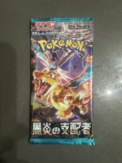 Pokemon Ruler of the Black Flame Booster Pack SV3 - Japanese - US Seller! - Image 1