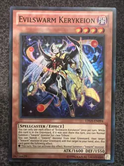 Yugioh Evilswarm Kerykeion LTGY-EN094 Super Rare 1st Edition NM - Image 1