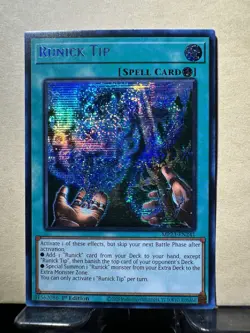 *** RUNICK TIP *** 1ST EDITION PRISMATIC SECRET RARE MP23-EN241 YUGIOH! - Image 1