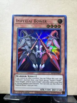 Yugioh - Imperial Bower KICO-EN003 1st Edition Ultra Rare NM - Image 1