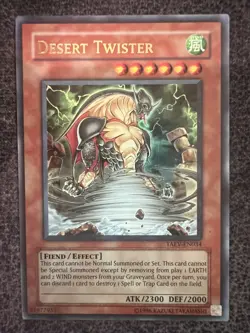 Yugioh Desert Twister TAEV-EN034 Ultra Rare Unlimited Edition NM - Image 1