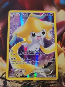 Pokemon TCG Jirachi XY112 Black Star Promo Full Art Holo Card - Image 1