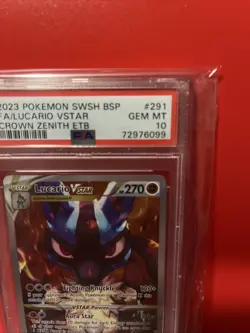 Lucario VSTAR SWSH291 SWSH: Sword & Shield Promo Cards Holo - PSA 10 - Image 3