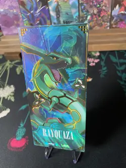 🔥NON TCG Pokemon Eif Origin Collection 3.0 Rayquaza Ticket Stub Tarot Card🔥 - Image 2