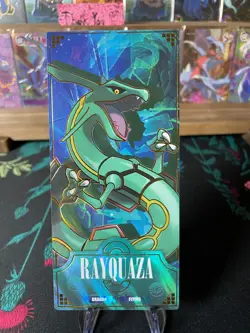 🔥NON TCG Pokemon Eif Origin Collection 3.0 Rayquaza Ticket Stub Tarot Card🔥 - Image 3