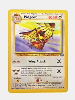 Pidgeot 24/64 -Jungle Unlimited Non Holo Rare TCG Pokemon Vintage Card MP - Image 1