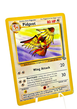 Pidgeot 24/64 -Jungle Unlimited Non Holo Rare TCG Pokemon Vintage Card MP - Image 4