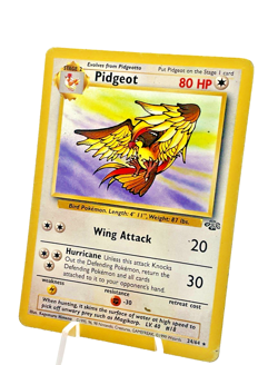 Pidgeot 24/64 -Jungle Unlimited Non Holo Rare TCG Pokemon Vintage Card MP - Image 5