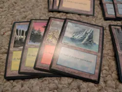 15 Card MTG Magic The Gathering ICE AGE Land Lot ALL DIFFERENT - Image 3