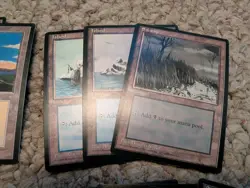 15 Card MTG Magic The Gathering ICE AGE Land Lot ALL DIFFERENT - Image 5