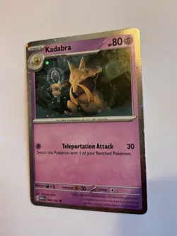 COSMOS Holo Kadabra 064/165 Holo Promo Pokemon 151 Card NM/M Alakazam EX Box - Image 2