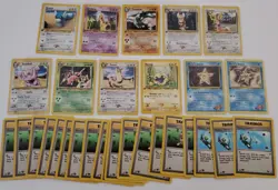 Lot of 30 1st Edition Pokemon Cards, Donphan, Noctowl, Dratini Girafarig Furrett - Image 1