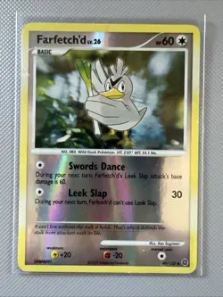 Farfetch'd 49/132 Reverse Holo Secret Wonders Pokemon Card - Image 1