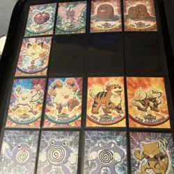 Pokemon Topps Binder collection Page 4 - All Cards In Very Good Shape! - Image 1