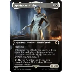 APOTHECARY WHITE (BORDERLESS) X4 Ravnica: Clue Edition Magic MTG MINT CARD - Image 1