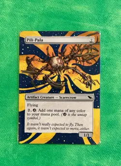 Pili-Pala MTG Altered art MAGIC Hand Painted Card - Image 1