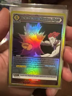 You'll win perfectlyU(R) HTR-2-032-Hunter x Hunter Union Arena Trading Holo Card - Image 1