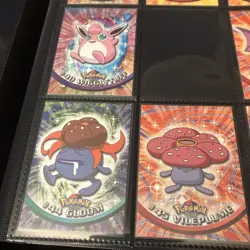 Pokemon Topps Binder collection Page 3 - All Cards In Very Good Shape! - Image 5