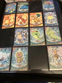 Pokemon Topps Binder collection Page 1 - All Cards In Very Good Shape! - Image 1