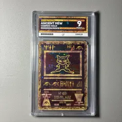 Pokemon Ancient Mew 2000 Holo Card Cosmos Movie Promo ACE 9 MINT - Image 1