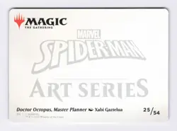 Doctor Octopus, Master Planner Art Card 25/54 MTG Marvel's Spider-Man (AASPM) - Image 2