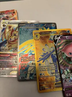 Lot of 6 Pokemon TCG Cards Holo Rare NM Plus One Mystery Card - Image 4