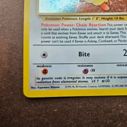 Eevee 11 Black Star Promo Pokemon Card Holo - Image 4