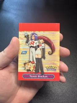 Team Rocket- Pop-Up 5 of 10-Pokemon TV Animation 3-Topps Card - NM/LP - Image 1