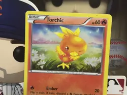 Pokemon TCG XY Black Star Promo - Torchic #XY37 - Holo Promo Card - Image 2