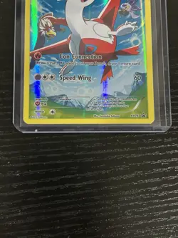 Pokemon Latias TCG Full Art Holo Black Star Promo Card XY78 - Image 3