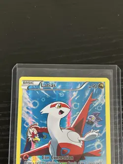Pokemon Latias TCG Full Art Holo Black Star Promo Card XY78 - Image 4
