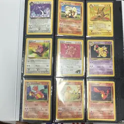 Vintage Pokemon Card Collection Binder + 2 Graded Cards CGC ( Entei CGC 10) - Image 4