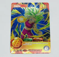 Kefla- Dragon Ball Super Trading Card XR No. 026 Rainbow Foil Holo Art Tc5 - Image 1