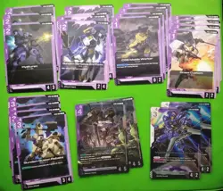 Gundam Card Game ST05 Iron Bloom Deck Cards Only NM Condition English Fast Ship - Image 1