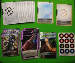 Gundam Card Game ST05 Iron Bloom Deck Cards Only NM Condition English Fast Ship - Image 3