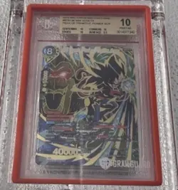 SS4 Vegeta Peak of Primitive Power Card BT8-136 SCR Bgs 10 Dragon Ball Super - Image 3