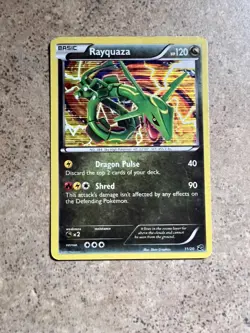 Rayquaza 11/20 Holo Pokemon Dragon Vault Card 2012 Ultra Rare NM - Image 1