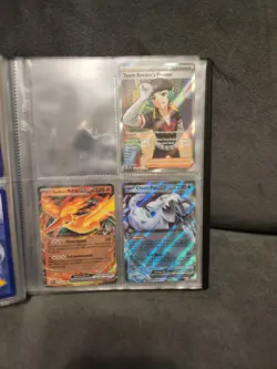 Pokemon EX Sleeved Card Lot 23 Cards Total - Image 1
