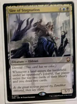 Sire of Stagnation Commander: Modern Horizons 3 - MTG RARE - Image 1