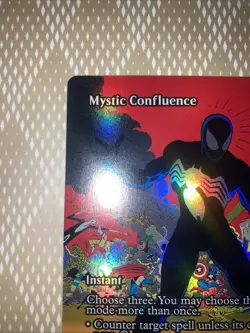 0012 Mystic Confluence - Spider-Man - Marvel Universe - FOIL - Showcase - MTG - Image 2