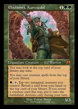 Eladamri, Korvecdal - Retro Frame MH3 NM MTG - Image 1