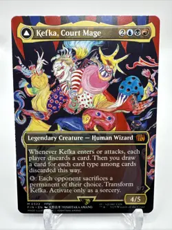 Kefka, Court Mage (Borderless) (0322) MTG - Final Fantasy - NM Mythic - Image 1